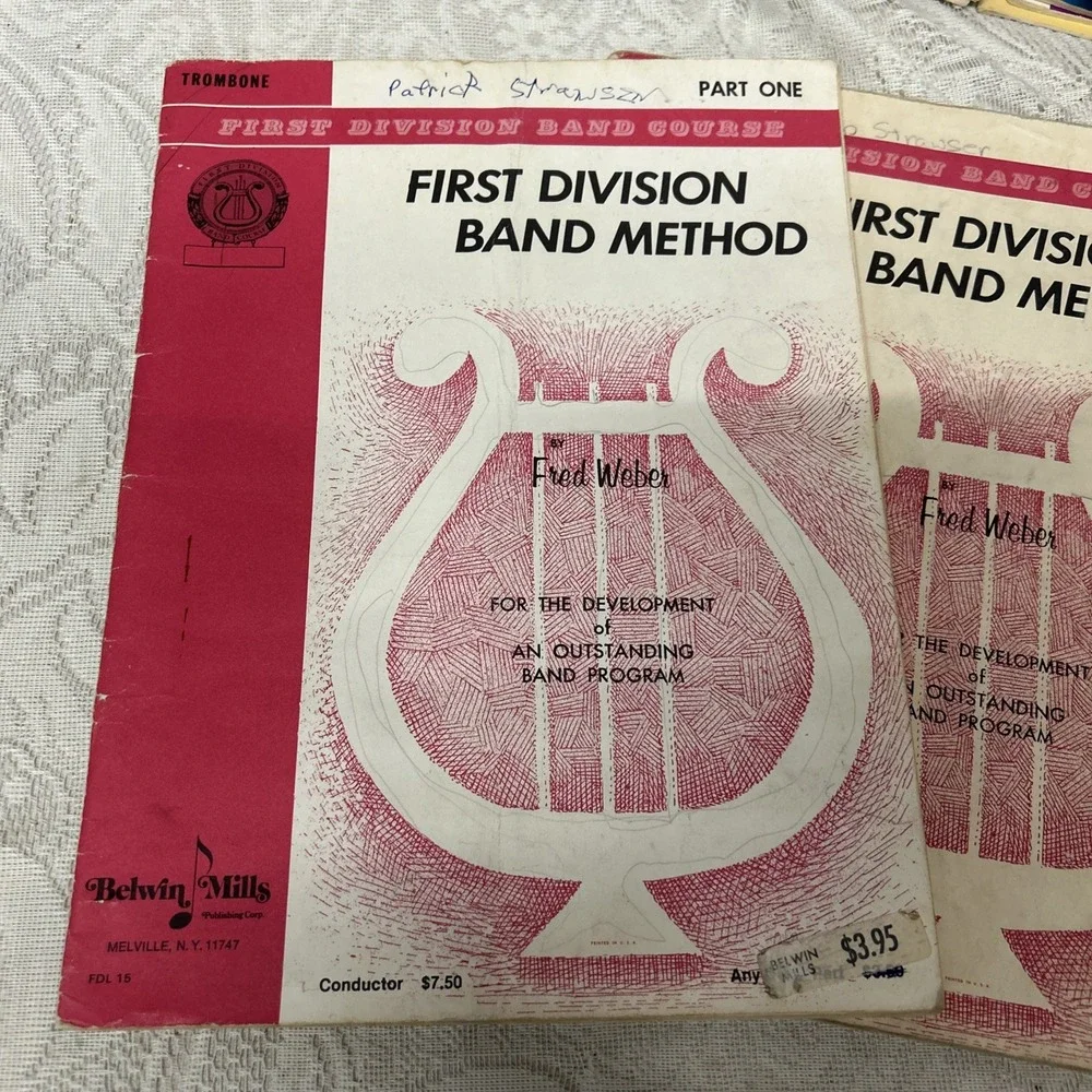 Sixty Selected Studies for Trombone, Carl Fischer, Two First Division Band Books